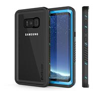 PunkCase Galaxy S8 Plus Waterproof Case Extreme Series Slim Fit Ip68 Shockproof Snowproof Dirproof Armor Cover W/Built In Screen Protector For Samsung Galaxy S8 Plus (Blue)