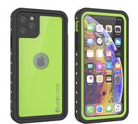 PunkCase iPhone 11 Pro Max Waterproof Case [StudStar Series] [Slim Fit] [IP68 Certified] [Shockproof][Dirtproof][Snowproof] 360 Full Body Armor Cover Compatible W/Apple iPhone 11 Pro Max [Green]