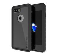PunkCase iphone 7S Plus Waterproof Case Studstar Series Slim Fit Ip68 Shockproof Dirtproof Snowproof Armor Cover For Apple iphone 7 Plus 7S Black