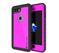 PunkCase iphone 7S Plus Waterproof Case Studstar Series Slim Fit Ip68 Shockproof Dirtproof Snowproof Armor Cover For Apple iphone 7 Plus 7S Pink
