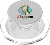 Punkicorn Cool Funny Comic Punk Style Unicorn Punkrock PopSockets PopGrip for MagSafe