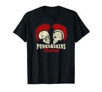 "Punks and Skins United" - Oi! Street Punks & Skinheads T-Shirt