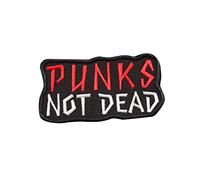 Punks NOT Dead, Exploited, Sum 41, Blink 182, The Offspring, Black Flag, Punk Rock, Heavy Metal, Ramones, My Grave Demonic4 Embroidered Iron on Applique Souvenir Accessory
