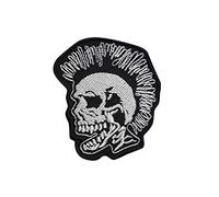 Punks NOT Dead Punk Exploited gg allin Rock oi ska Death Doom Thrash Metal Korn Anarchy Rebel Black Flag1 Embroidered Iron on Applique Souvenir Accessory