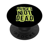 Punk's Not Dead - Punk Is Not Dead - Guitar Rock Hardcore PopSockets Swappable PopGrip