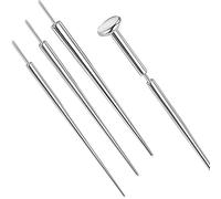 PunkTracker 14g/16g/18g/20g ASTM F136 Titanium Piercing Kit Taper Insertion Pin for Threadless Push In Tragus Helix Lip Nose Helix Piercing Jewelry Cartilage Earrings Labret Studs Nose Stud Stretcher