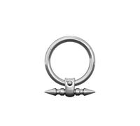 PUNKYOUTH Industrial Minimalist Titanium Septum Clicker 16G Nose Ring Hoop Geometric Gothic Jewelry Cross Bolt Spear Claw Eclipse Band Daith Earrings Cartilage Helix Rook Hinged Segment Body Piercing