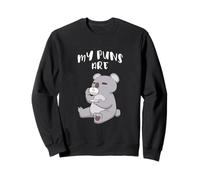 Punny Funny Cute My Puns are Koala Tea Quality Animal Lovers Sweatshirt