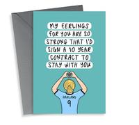 Punny Valentine’s Day/Anniversary Card - Erling Haaland - Manchester City Fan