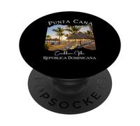 Punta Cana Beach Caribbean Dominican Republic Men Women Kids PopSockets Adhesive PopGrip