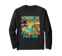 Punta Cana Dominican Republic Beach Vacation Holiday Long Sleeve T-Shirt