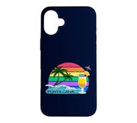 Punta Cana Palms Dominican Republic Caribbean Gift Souvenir Case for iPhone 16 Plus