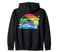 Punta Cana Palms Dominican Republic Caribbean Gift Souvenir Zip Hoodie