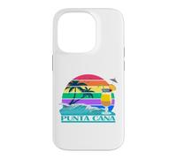 Punta Cana Palms Dominican Republic Caribbean Souvenir Gift Case for iPhone 14 Pro