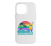 Punta Cana Palms Dominican Republic Caribbean Souvenir Gift Case for iPhone 14 Pro Max