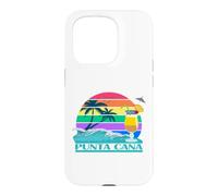 Punta Cana Palms Dominican Republic Caribbean Souvenir Gift Case for iPhone 15 Pro