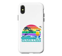 Punta Cana Palms Dominican Republic Caribbean Souvenir Gift Case for iPhone X/XS