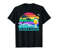 Punta Cana Palms Dominican Republic Caribbean Souvenir Gift Value Graphic T-Shirt