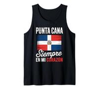 Punta Cana Siempre En Mi Corazon Souvenirs Native Country Tank Top