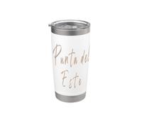Punta del Este Uruguay Vintage Elegant Design Stainless Steel Insulated Tumbler