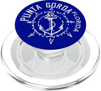 Punta Gorda Florida Compass Rose Sailing Nautical PopSockets PopGrip for MagSafe