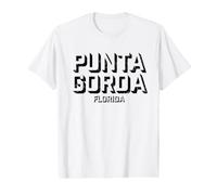 Punta Gorda Florida - Punta Gorda FL Block Value Graphic T-Shirt