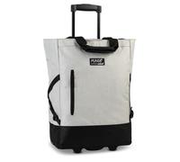 Punta® Shopping Trolley 33L Light Grey | Shopping Trolley Modern with Skater Wheels - Quiet & Smooth | Modern Design | Ideal for Shopping, Travel & Sports | Wheel Shopping Roller for on the Go