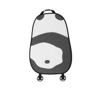 Punxdda Car Seat Covers Car Cushion Panda Print Black White Cool Summer Ice Silk Breathable Anti-skid Seat Cover Women's(A2)