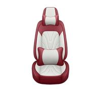 Punxdda Car Seat Covers For A3 Sportback For A1 For A4 For A5 For A6 A6L For A7 For A8 A8L All Models Style Full Coverage Car Seat Cover Car Seat Covers Full Set(Red White 5 Seat)