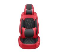 Punxdda Car Seat Covers For A3 Sportback For A1 For A4 For A5 For A6 A6L For A7 For A8 A8L All Models Style Full Coverage Car Seat Cover Car Seat Covers Full Set(Red Black 5 Seat)