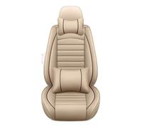Punxdda Car Seat Covers For CHEVROLET For Cruze For Blazer Captiva For Camaro Aveo For Malibu For Equinox Full Coverage Car Seat Cover Car Seat Covers Full Set(Beige 5 Seat Pillow)