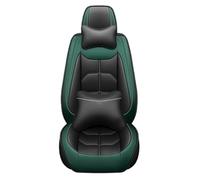 Punxdda Car Seat Covers For Civic For City For CRV CRZ Crosstour For Elysion Fit Jade Jazz Universal Car Seat Cover(Black Green 5 Seat)