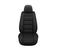 Punxdda Car Seat Covers For Focus MK2 For Edge For Explorer Ecosport Escape Fiesta Universal Style Full Coverage Flax Car Seat Cover Car Seat Covers Full Set(Black 1 Seat)