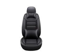 Punxdda Car Seat Covers For HYUNDAI For Tucson For Santa FE For I30 For I40 For Veloster For Genesis For Venue For Ioniq For Accent Universal Car Seat Cover Car Seat Covers Full Set(All Black 5 Seat)
