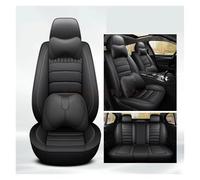 Punxdda Car Seat Covers For VW Polo For Atlas For Jetta For Bora For Eos Sharan Variant Beetle For Scirocco UP 3D Full Coverage Car Seat Cover Car Seat Covers Full Set(Black 5 Seat Pillow)