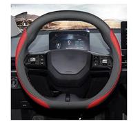Punxdda Car Steering Wheel Cover (G) - Leather, Universal Fit, Non-slip, Breathable, Comfort Grip for Dacia Duster 2024 2025