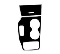 Punxdda Console Panel Trim for Jeep for Grand for Cherokee 2014-2015 Piano Black ABS Car Gear Shift Panel Cup Holr Cover Trim Fit Left Hand Drive