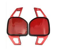 Punxdda Paddle Shifter Extension for A1 for A3 for A4 for A5 for A6 for A7 for A8 for Q5 for Q7For TT for R8 2012 Car Steering Wheel Shift Paddles(Red)