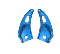Punxdda Paddle Shifter Extension for Dodge for Challenger for Charger for Durango Car Aluminum Alloy Steering Wheel Shift Paddle Shifter(Blue)