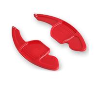 Punxdda Paddle Shifter Extension for Seat for Alhambra for Leon for 5F for for FR for Arona for Tarraco for Ibiza for 6P Car Steering Wheel Shift Paddle Shifter(Red)