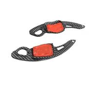 Punxdda Paddle Shifter Extension for Skoda for Octavia for A7 for MK3 for VRS for Superb for B8 for Scala for Karoq for Kodiaq Shift Paddle Steering Wheel(Carbon Fiber Black)