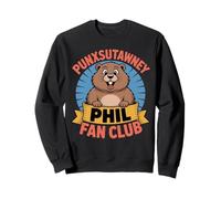Punxsutawney Phil Fan Club Groundhog Day Sweatshirt