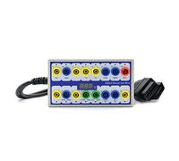Puooifrty OBDII OBD2 Breakout Box Car Break Out Box Car Protocol Detector Auto Can Test Box Automotive Connector Detector(A)