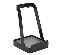 Puooifrty Pot Lid Holder,Kitchen Organizer Rack,Spoon Rest Rack Holder,Stainless Steel Lid Stand,Utensils in Kitchen,Black