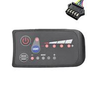 Puooifrty S810 E-Bike Meter LED Display 36V IP65 for Electric Bike Electric Bicycle Meter Replacement Parts Accessories SM 5PIN