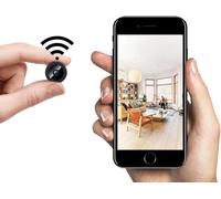 Puovcy Spy Camera 1080P WiFi Hidden Cameras Wireless Indoor Secret Cam Mini Nanny Spy Cam Home Security Surveillance Cameras Micro Small Monitor Video Camera with Motion Detection App Control