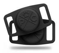 Pup Culture AirTag Collar (2 Pack) | Durable & Protective AirTag Holder - Track Your Pet Using Apple AirTag Technology