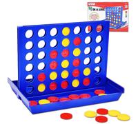 Pup Go 4 in a Row Game - 6 Spare Discs included, Classic Board Game for Kids, Classic Four in a Row, Family Fun Games for Age 3 4 5 6 7 Year Old Boys