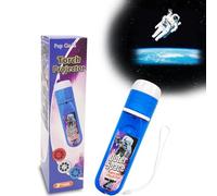 Pup Go Outer Space Torch and Projector for Kids Ages 3+, Including 3 Discs 24 Images, Cool Toys for Boys & Girls, Space Explore Projector Night Light, Educational Toys Idea Birthday Gifts for Toddler