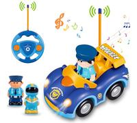 Pup Go Remote Control Police Car with Siren & Light for Toddler 18 Months+